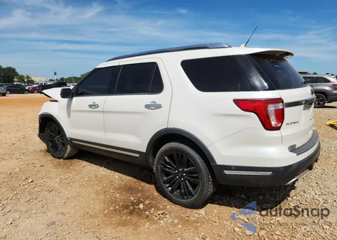 2018 Ford Explorer Platinum z USA, uszkodzony, nr VIN 1FM5K8HT9JGA81033